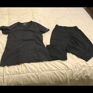 Cherokee workwear revolution scrub set sz small
